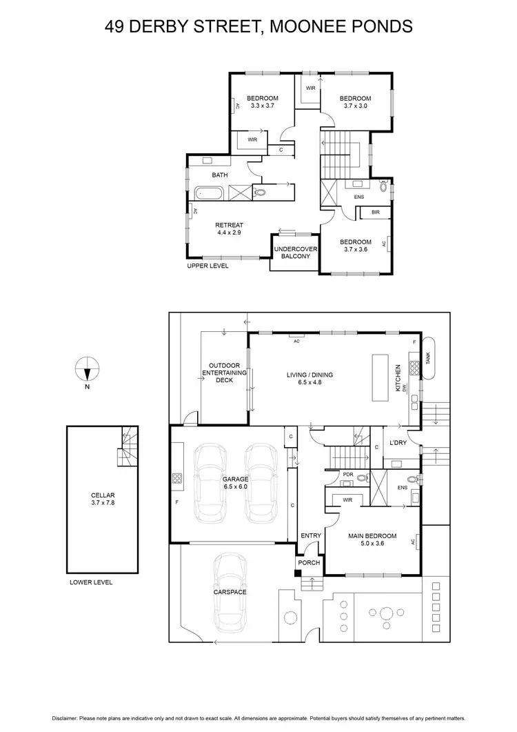 Floorplan of Homely house listing, 49 Derby Street, Moonee Ponds VIC 3039