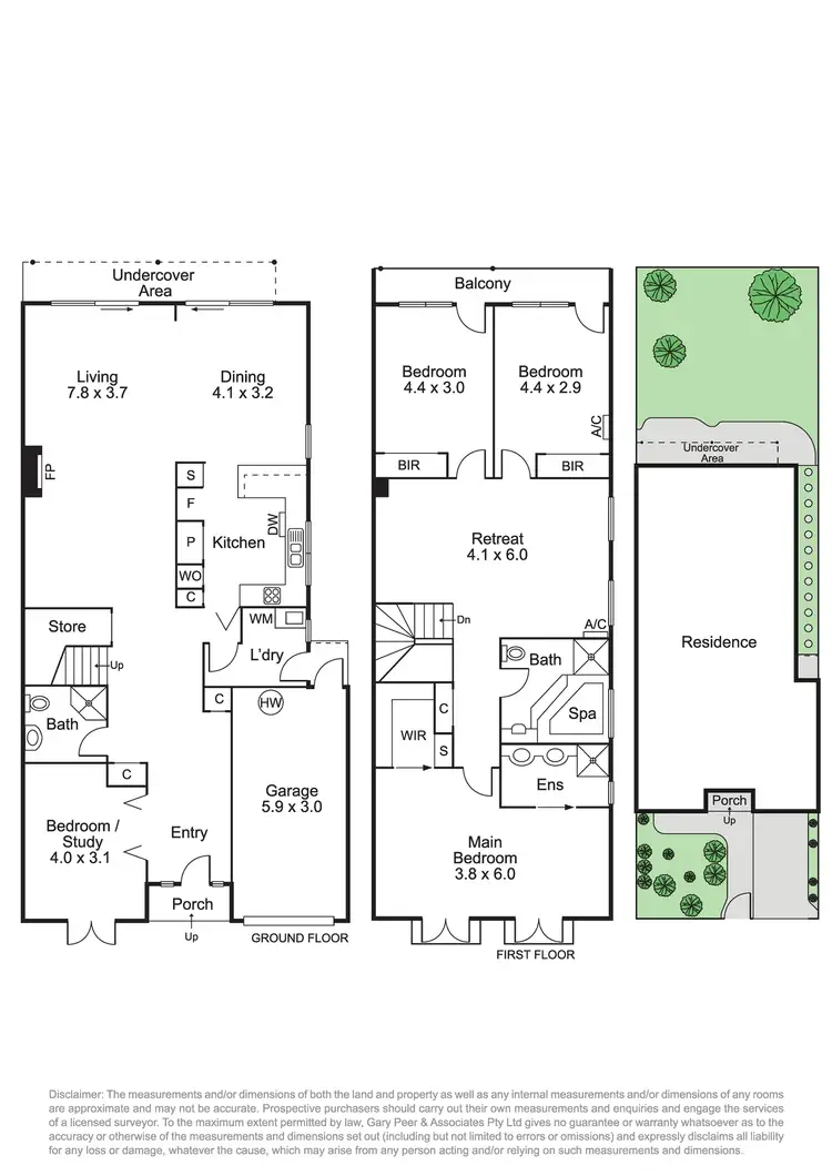 Floorplan of Homely house listing, 32B Beech Street, Caulfield South VIC 3162