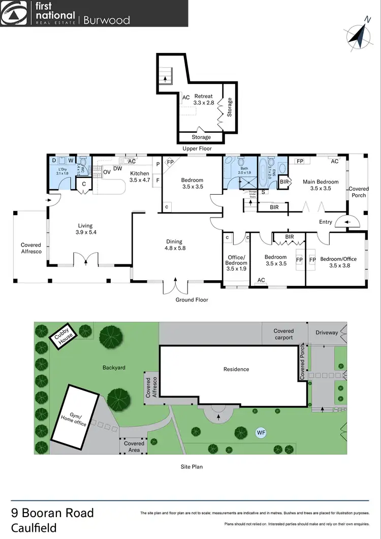 Floorplan of Homely house listing, 9 Booran Road, Caulfield VIC 3162