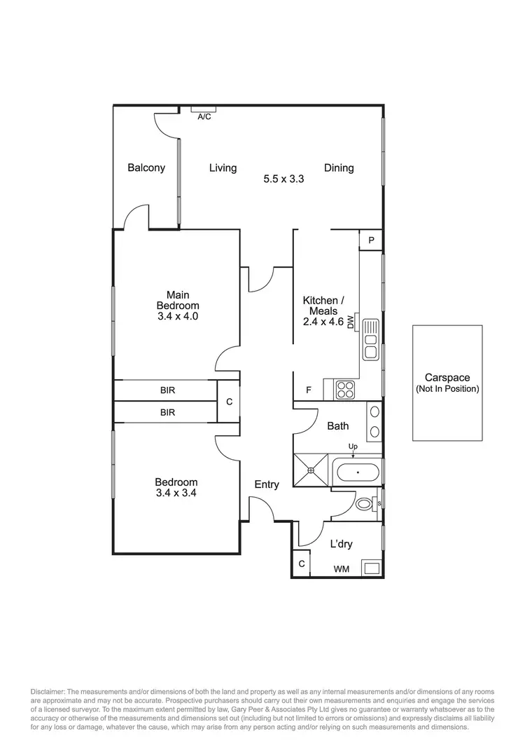 Floorplan of Homely apartment listing, 8/3A Hughenden Road, St Kilda East VIC 3183