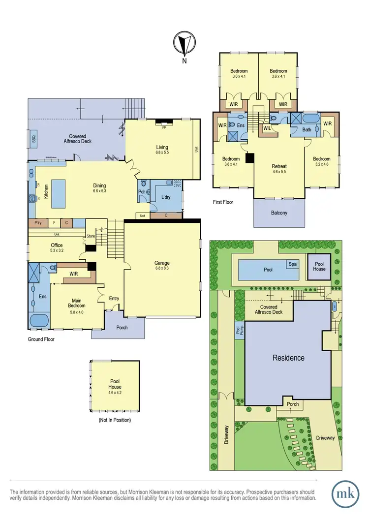 Floorplan of Homely house listing, 44 Dickasons Road, Heathmont VIC 3135
