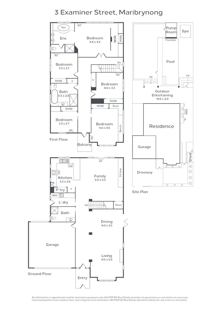 Floorplan of Homely house listing, 3 Examiner Street, Maribyrnong VIC 3032