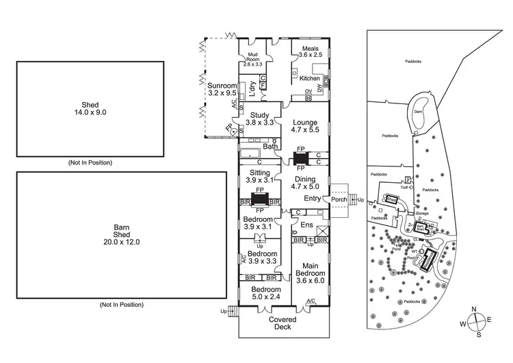 Floorplan of Homely house listing, 181 Beaumont Road, Berwick VIC 3806
