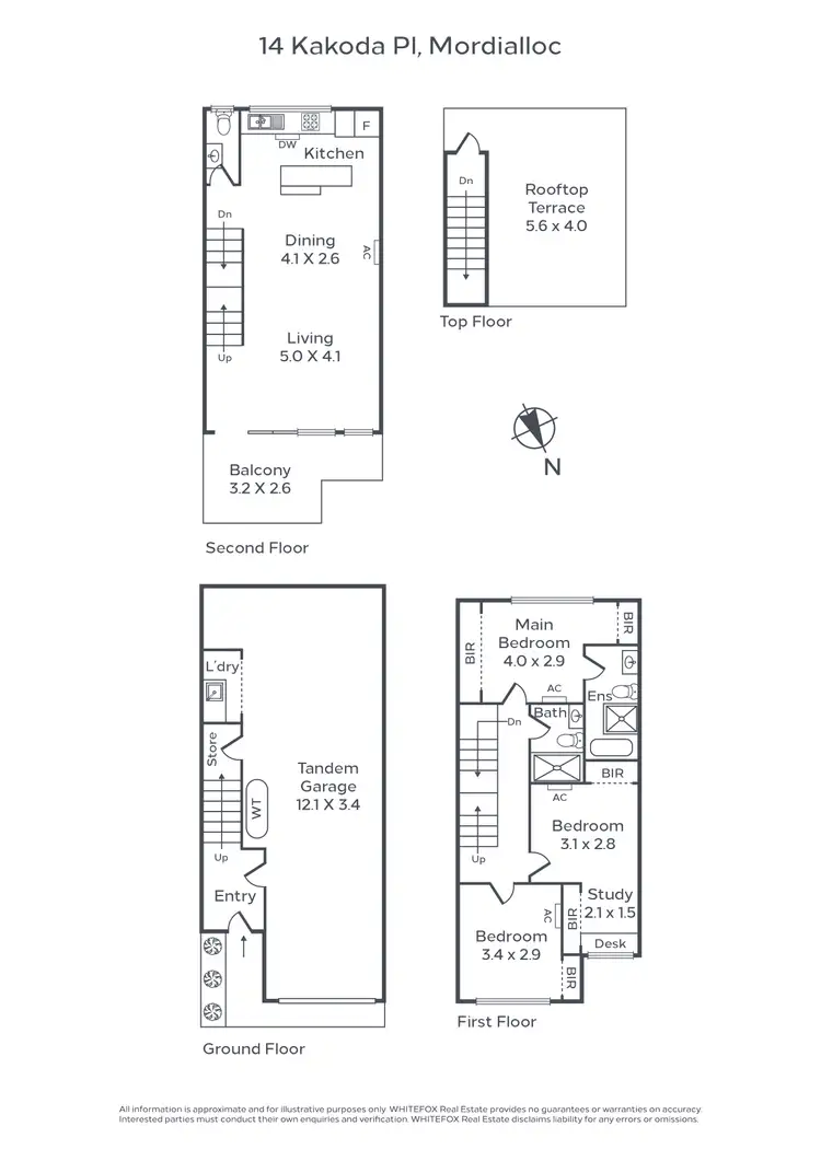 Floorplan of Homely house listing, 14 Kokoda Place, Mordialloc VIC 3195