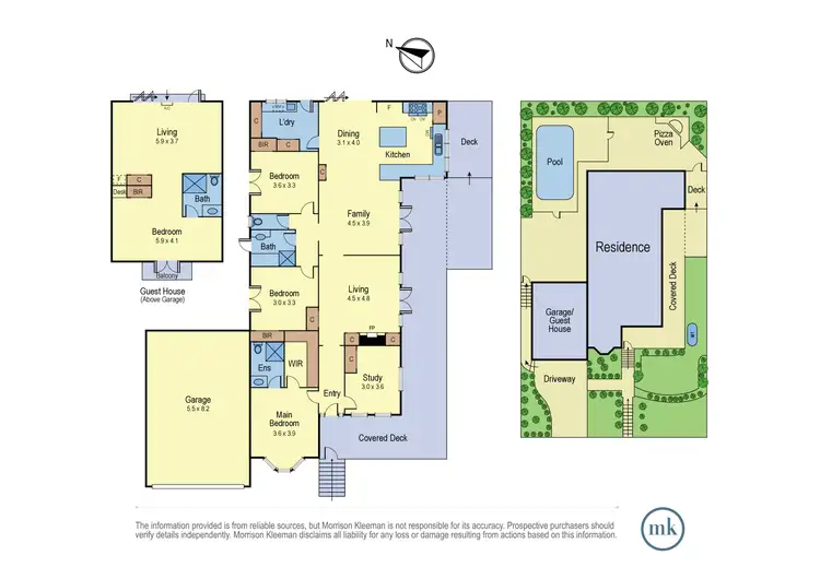 Floorplan of Homely house listing, 25 Dering Street, Diamond Creek VIC 3089