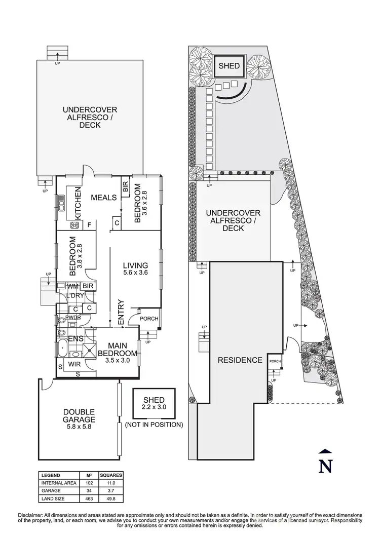 Floorplan of Homely unit listing, 2/4 Garden Street, Ringwood VIC 3134