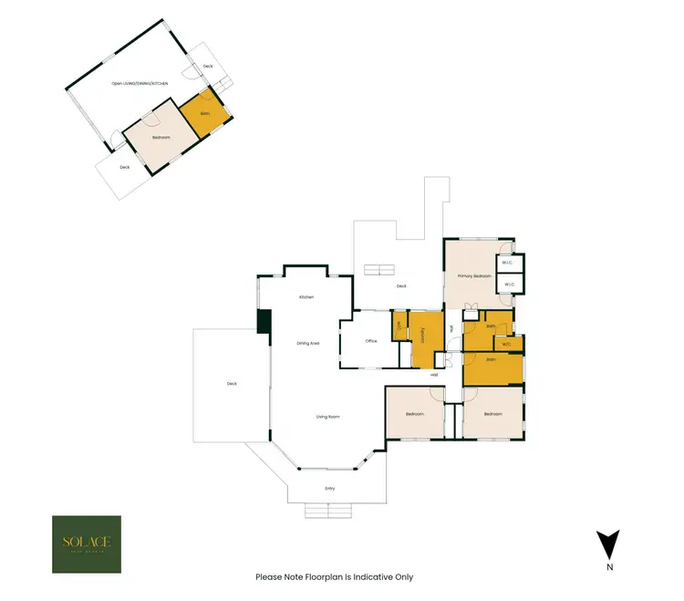 Floorplan of Homely rural property listing, 73 Lorna Crescent, Beecher QLD 4680