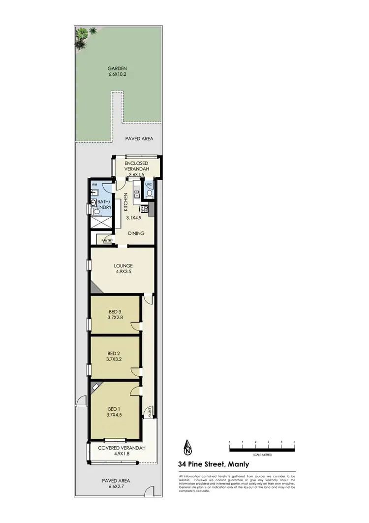 Floorplan of Homely house listing, 34 Pine Street, Manly NSW 2095