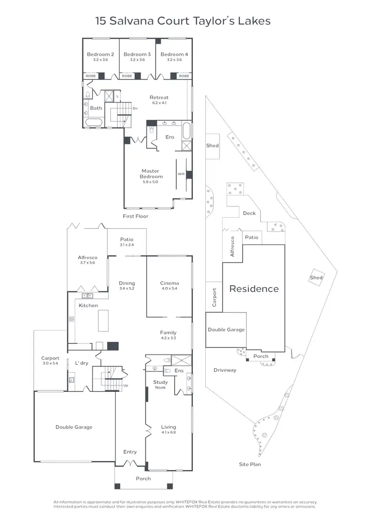 Floorplan of Homely house listing, 15 Salvana Court, Taylors Lakes VIC 3038
