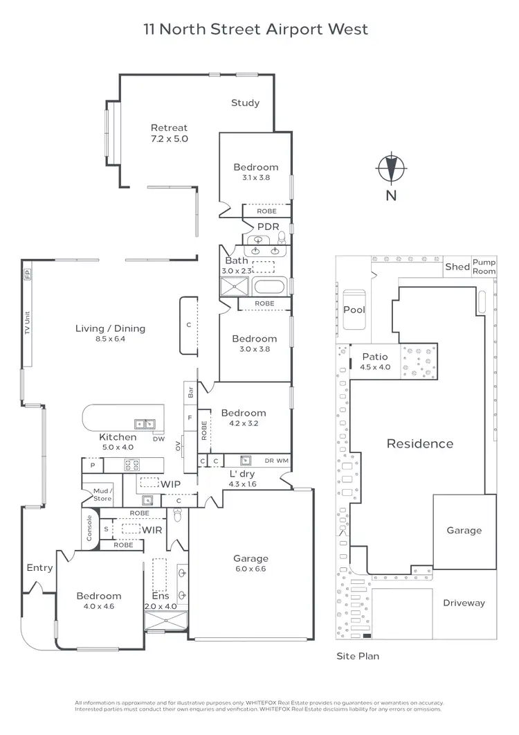 Floorplan of Homely house listing, 11 North Street, Airport West VIC 3042