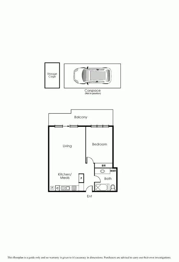 Floorplan of Homely apartment listing, 3/102 Broadway, Elwood VIC 3184