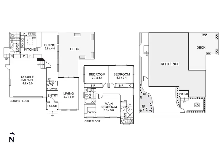 Floorplan of Homely house listing, 11 George Street, Mordialloc VIC 3195