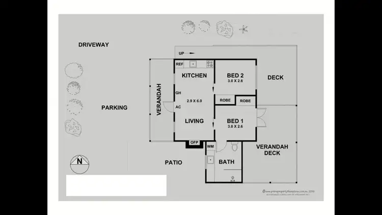 Floorplan of Homely house listing, 11 Main Road, Hepburn Springs VIC 3461