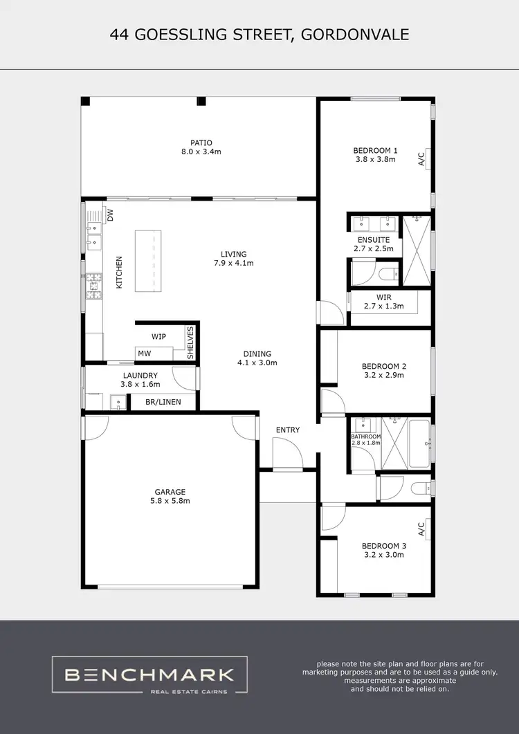 Floorplan of Homely house listing, 44 Goessling Street, Gordonvale QLD 4865