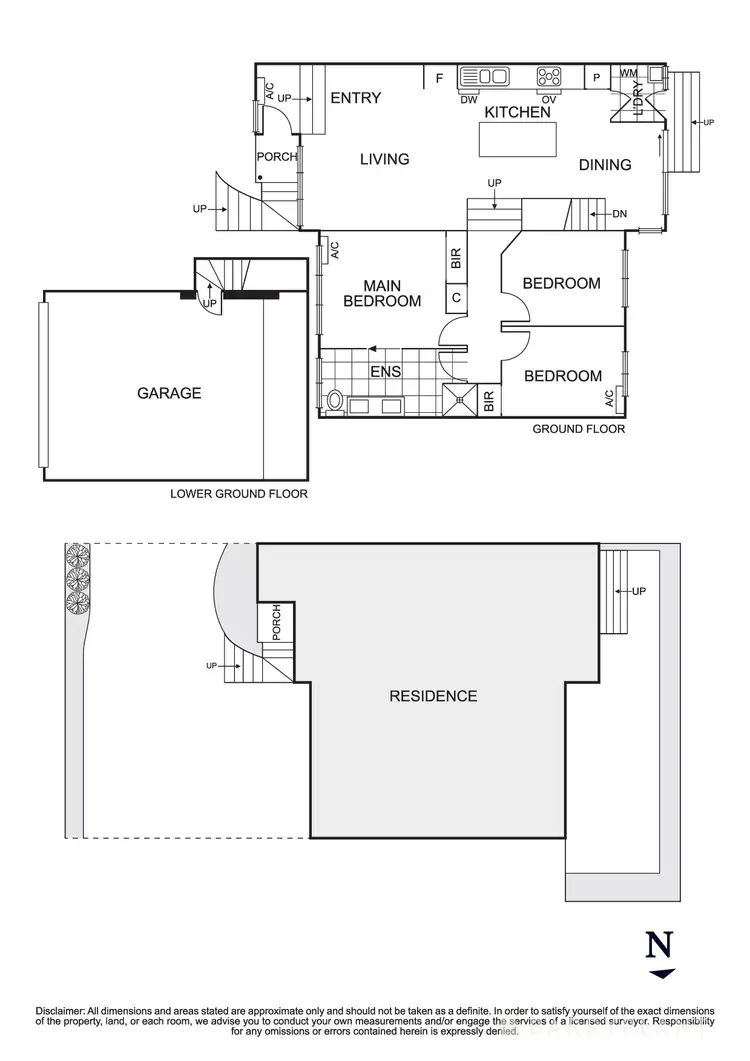 Floorplan of Homely townhouse listing, 2/55 Cassowary Street, Doncaster East VIC 3109