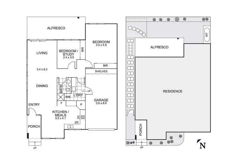 Floorplan of Homely unit listing, 5/65-67 Tootal Road, Dingley Village VIC 3172