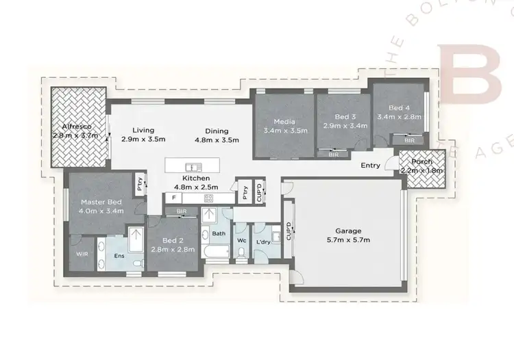 Floorplan of Homely house listing, 42 Palaszczuk Avenue, Collingwood Park QLD 4301