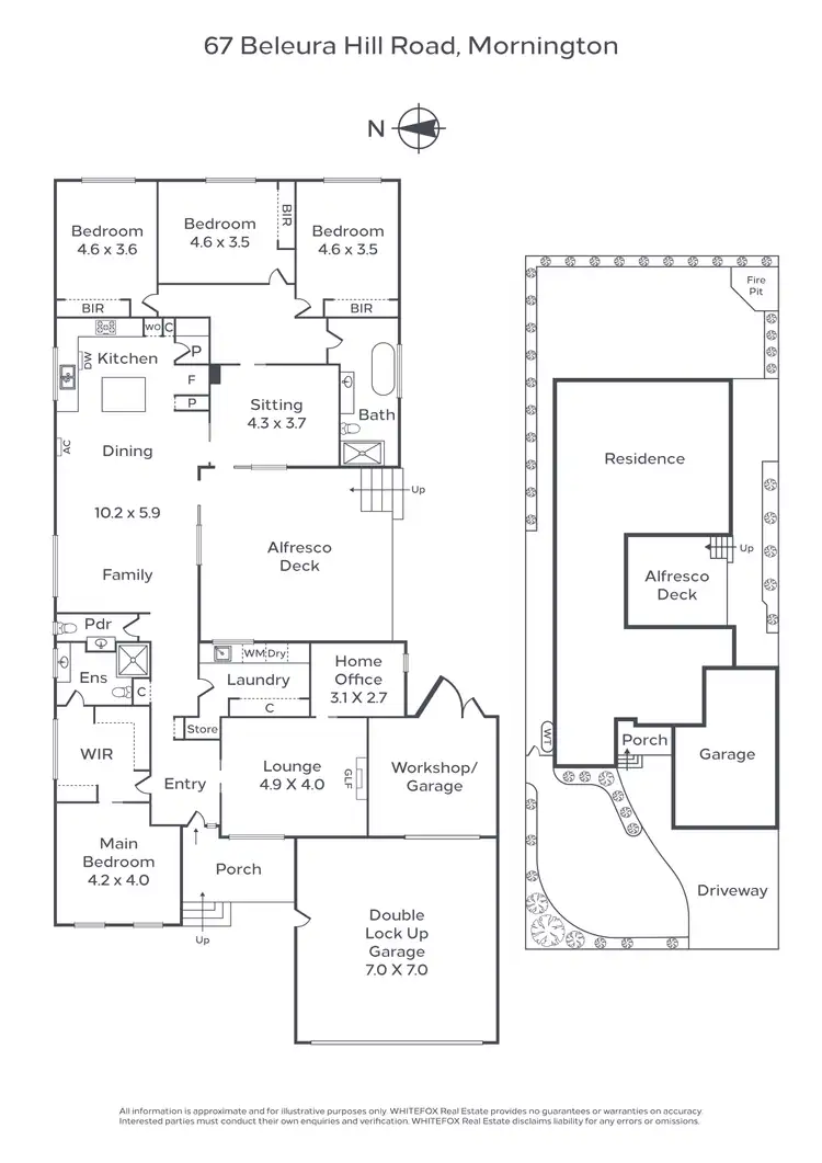 Floorplan of Homely house listing, 67 Beleura Hill Road, Mornington VIC 3931