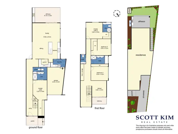 Floorplan of Homely townhouse listing, 13a Rotherwood Drive, Malvern East VIC 3145