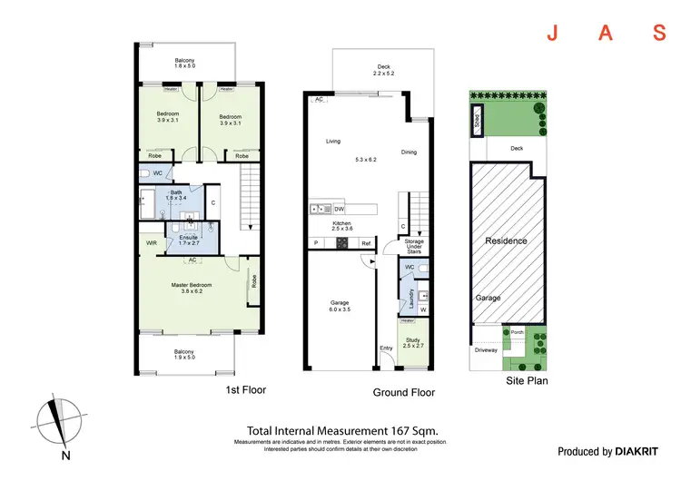 Floorplan of Homely townhouse listing, 13/11 Berry Street, Yarraville VIC 3013