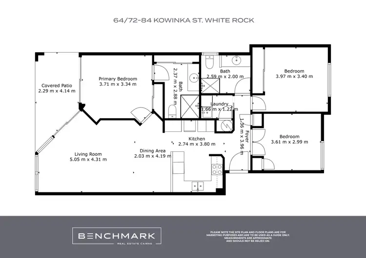 Floorplan of Homely unit listing, 64/72-84 Kowinka Street, White Rock QLD 4868