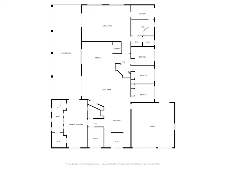 Floorplan of Homely house listing, 7 Riverside Place, Telina QLD 4680
