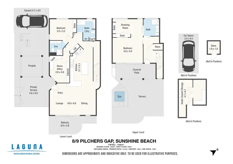 Floorplan of Homely unit listing, 8/9 Pilchers Gap, Sunshine Beach QLD 4567
