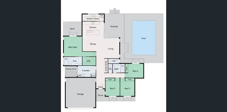 Floorplan of Homely house listing, 8 Sanctuary Close, Palm Cove QLD 4879