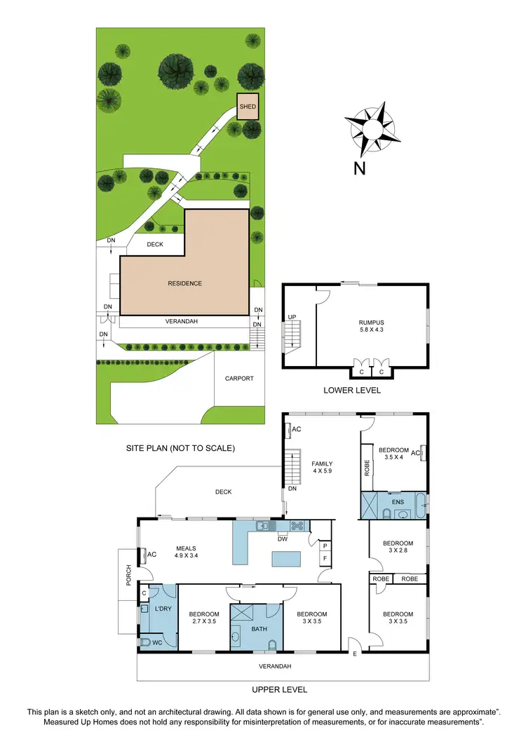 Floorplan of Homely house listing, 18 Douglas Crescent, Monbulk VIC 3793