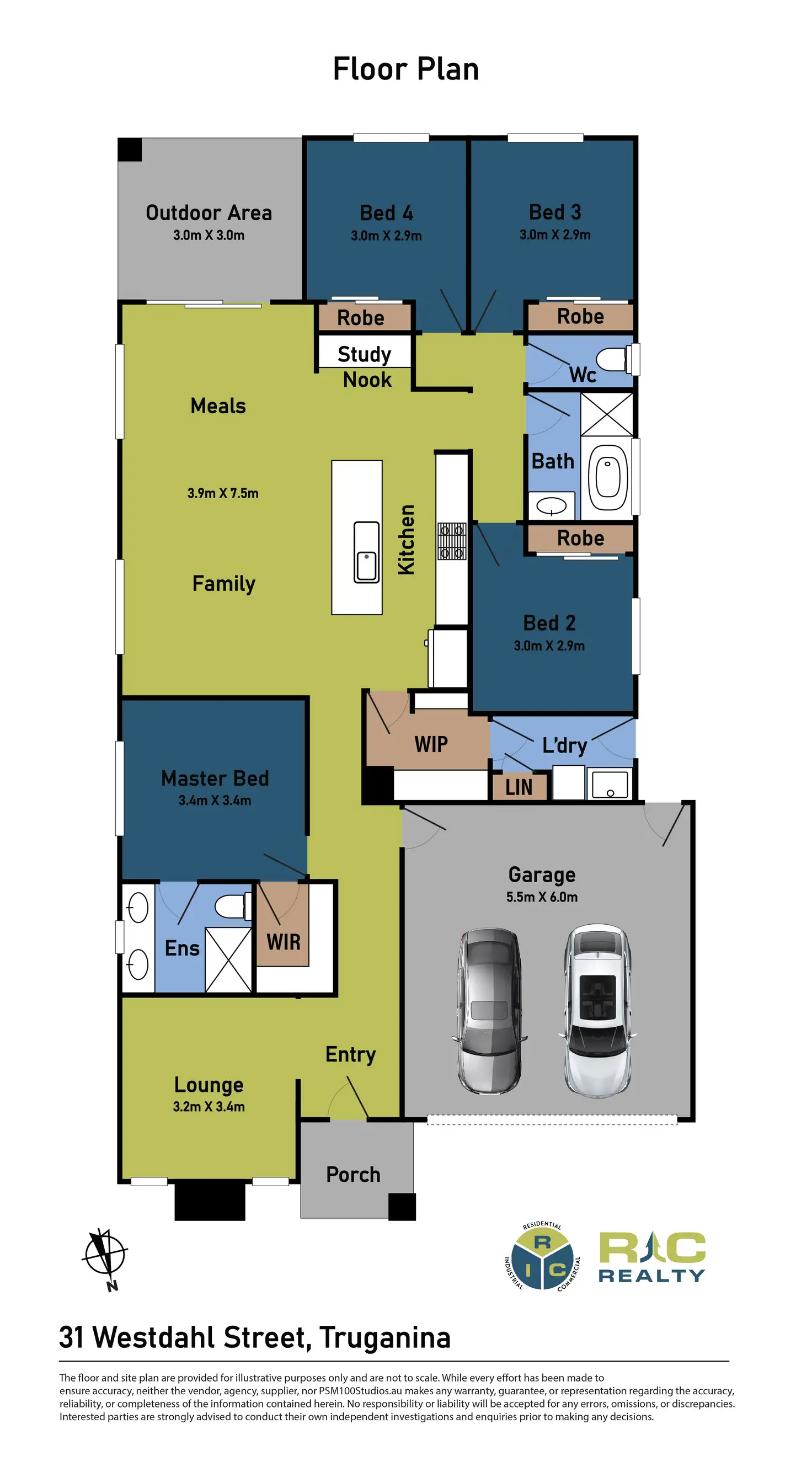 Floorplan of Homely house listing, 31 Westdahl Street, Truganina VIC 3029