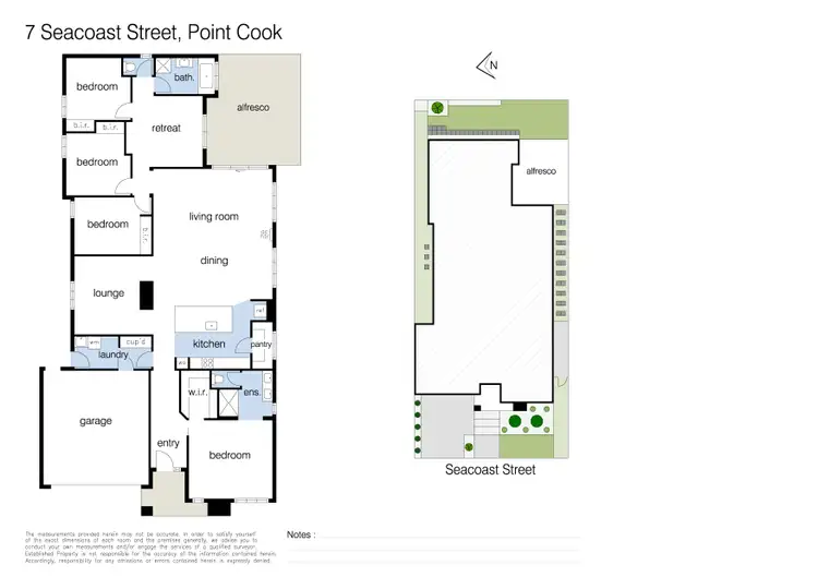 Floorplan of Homely house listing, 7 Seacoast Street, Point Cook VIC 3030
