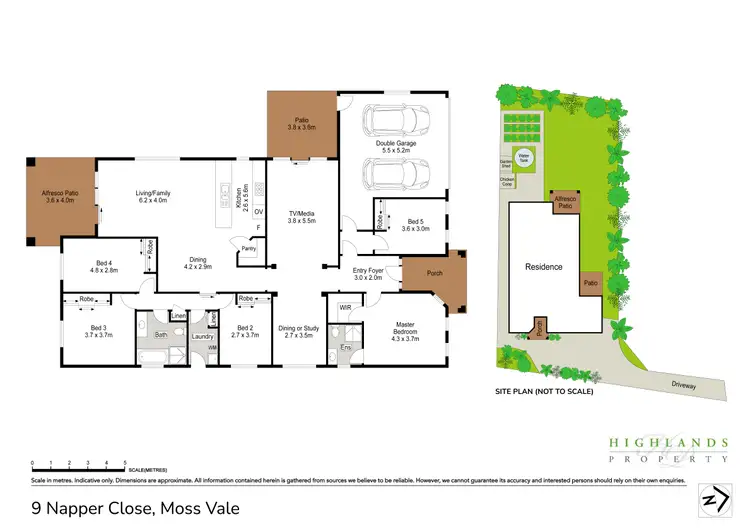 Floorplan of Homely house listing, 9 Napper Close, Moss Vale NSW 2577