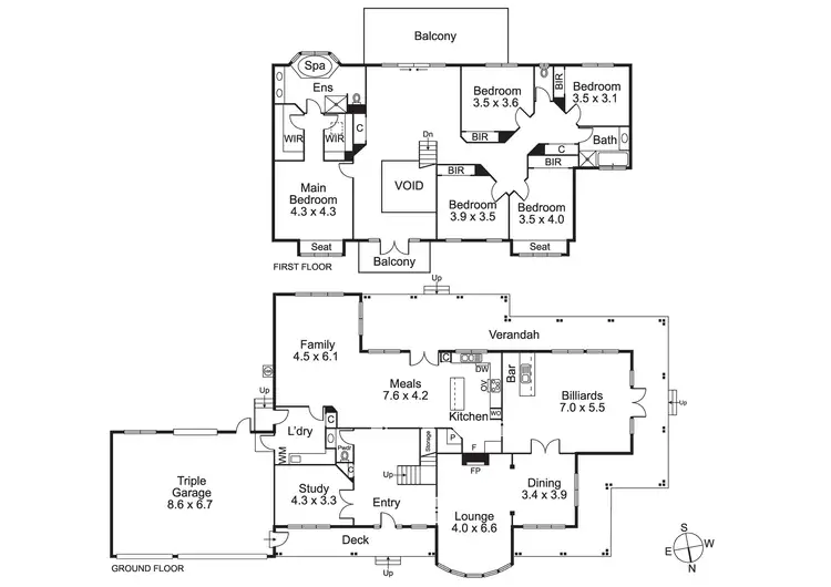 Floorplan of Homely house listing, 22 Holm Park Road, Beaconsfield VIC 3807