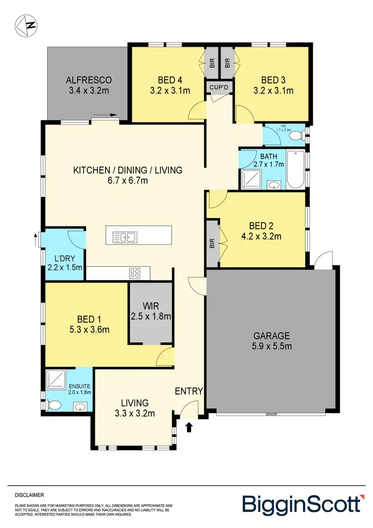 Floorplan of Homely house listing, 11 Kimball Street, Smythes Creek VIC 3351
