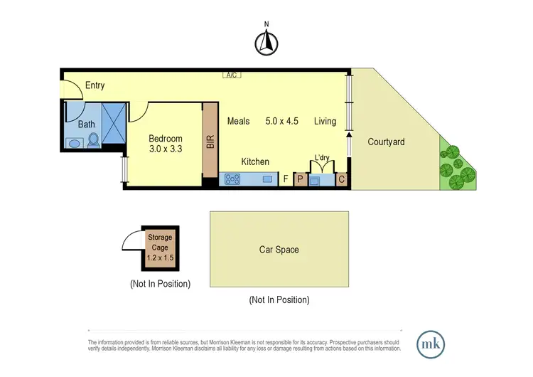 Floorplan of Homely apartment listing, G01/21-23 Plenty Road, Bundoora VIC 3083