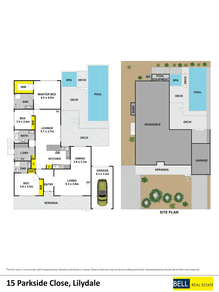 Floorplan of Homely house listing, 15 Parkside Close, Lilydale VIC 3140