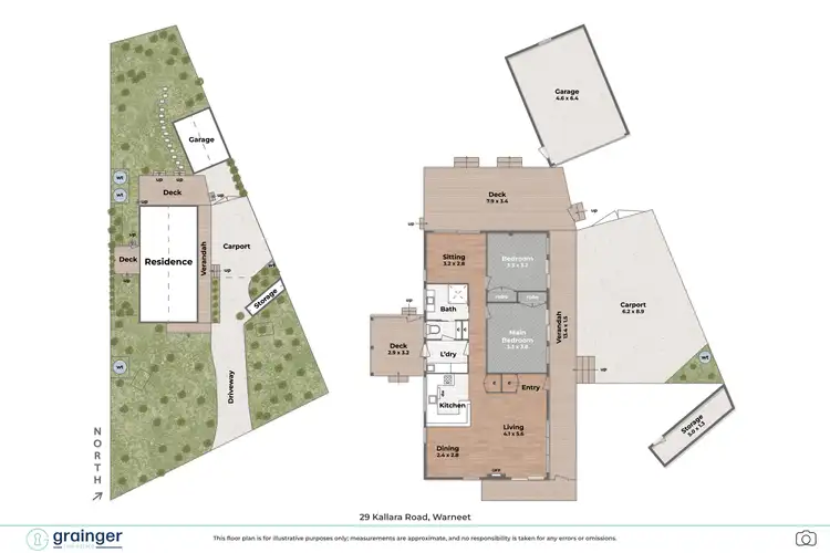 Floorplan of Homely house listing, 29 Kallara Road, Warneet VIC 3980
