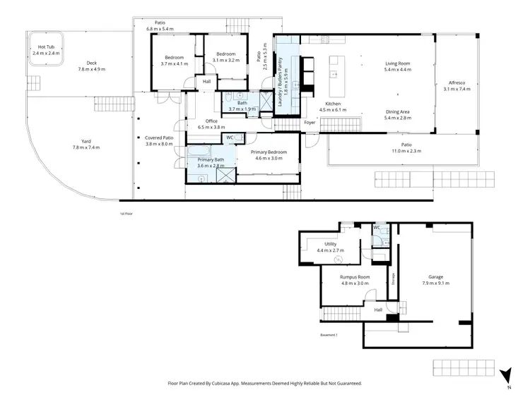 Floorplan of Homely house listing, 524 The Esplanade, Warners Bay NSW 2282