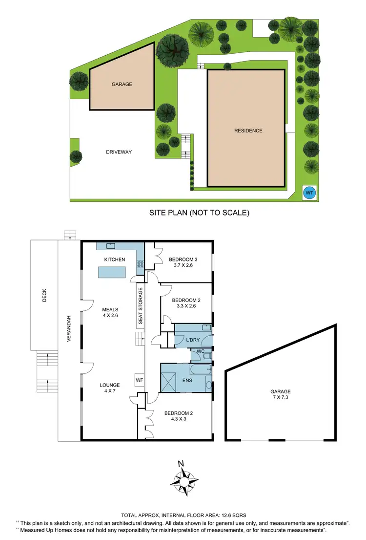 Floorplan of Homely house listing, 240 Swansea Road, Mount Evelyn VIC 3796