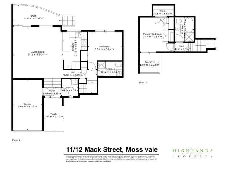 Floorplan of Homely villa listing, 11/12 Mack Street, Moss Vale NSW 2577