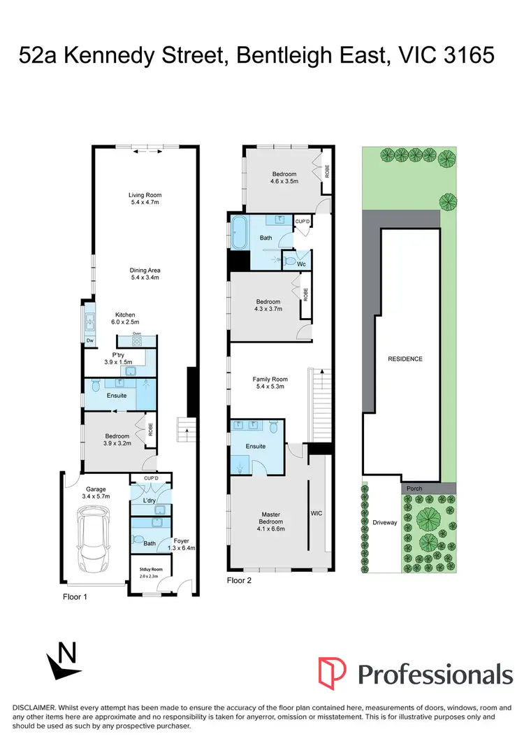 Floorplan of Homely house listing, 52a Kennedy Street, Bentleigh East VIC 3165