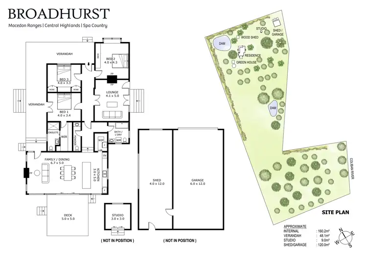 Floorplan of Homely rural property listing, 110 Phillips Road, Taradale VIC 3447