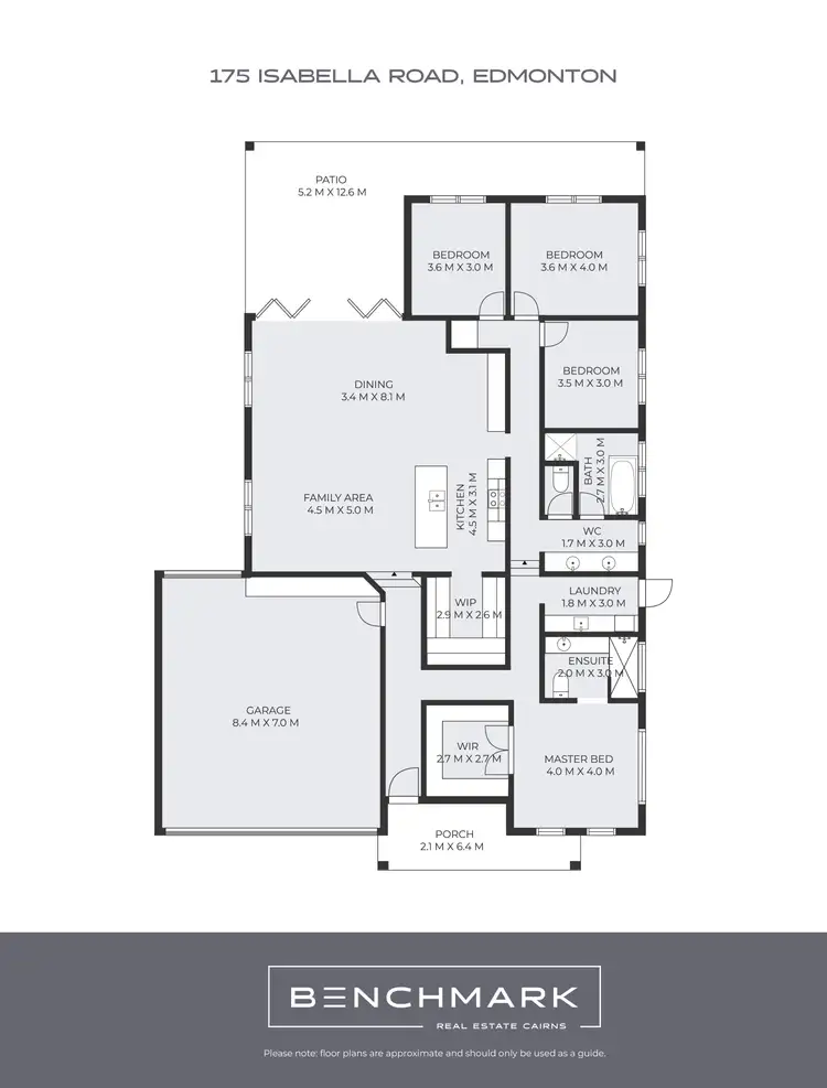 Floorplan of Homely house listing, 175 Isabella Road, Edmonton QLD 4869
