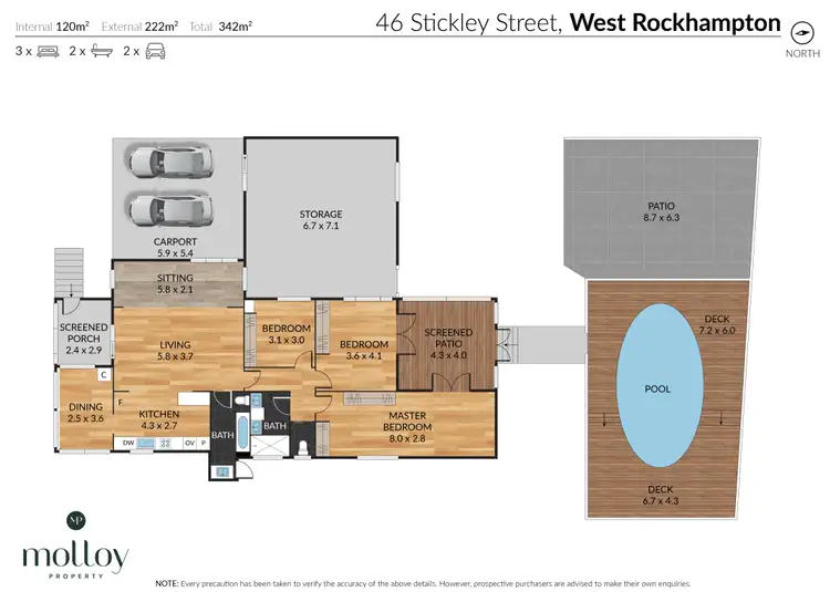 Floorplan of Homely house listing, 46 Stickley Street, West Rockhampton QLD 4700