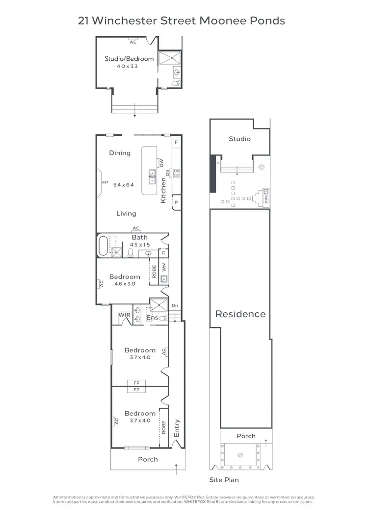 Floorplan of Homely house listing, 21 Winchester Street, Moonee Ponds VIC 3039