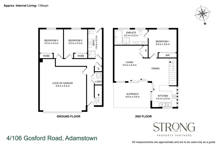 Floorplan of Homely unit listing, 4/106 Gosford Road, Adamstown NSW 2289