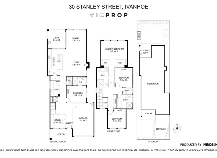Floorplan of Homely house listing, 30 Stanley Street, Ivanhoe VIC 3079