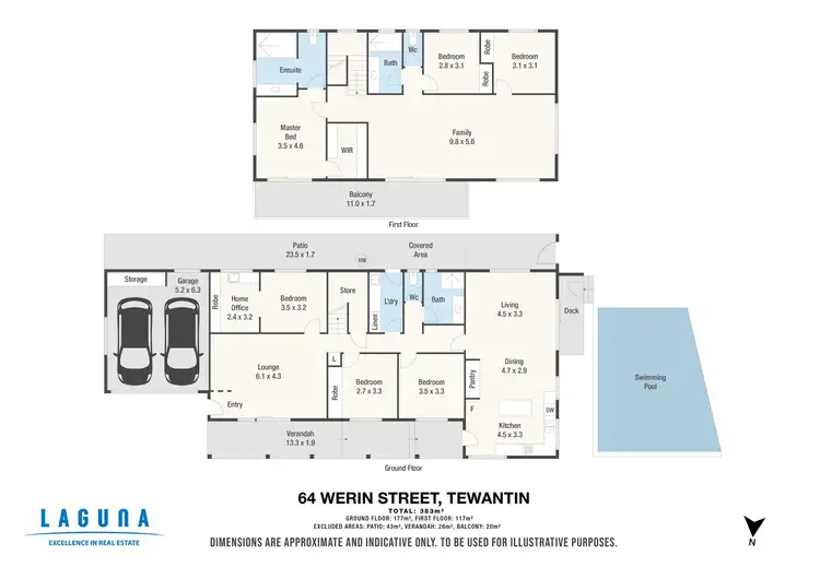 Floorplan of Homely house listing, 64 Werin Street, Tewantin QLD 4565