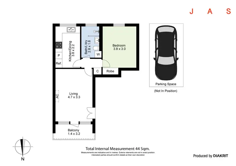 Floorplan of Homely unit listing, 4/103 Gordon Street, Footscray VIC 3011