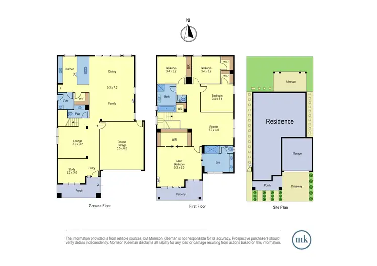 Floorplan of Homely house listing, 124 Hazel Glen Drive, Doreen VIC 3754